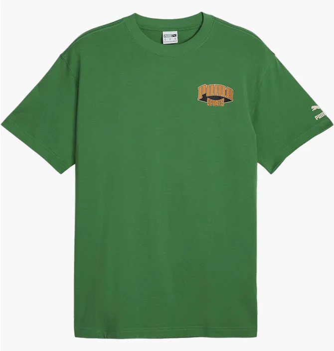 Футболка чоловіча Puma Team Graphic Green 624395-86