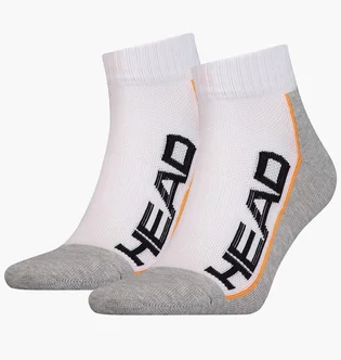 Носки унисекс Head Performance Quarter White/Grey (1 пара) 791019001-062