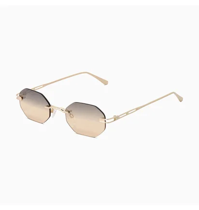 Солнцезащитные очки женские Carolina Lemke Gold/Yellow CL3164-С5