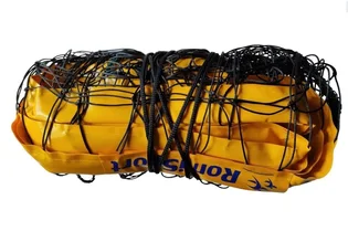 Сетка для волейбола Romi sport Basic Black/Yellow SIA000095