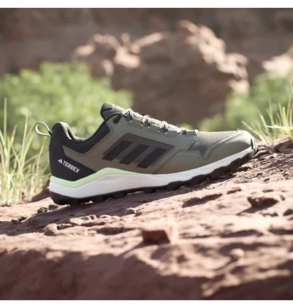 Кросівки унісекс Adidas Tracerocker 2.0 Trail Running Shoes Olive/Black IF0379