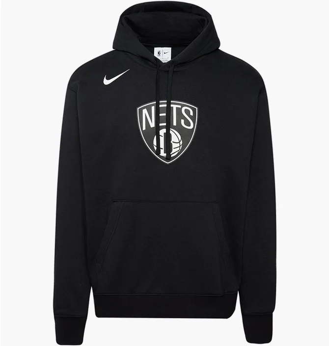 Худи мужское Nike Bkn Mnk Club Hdy Po Black FB4744-010