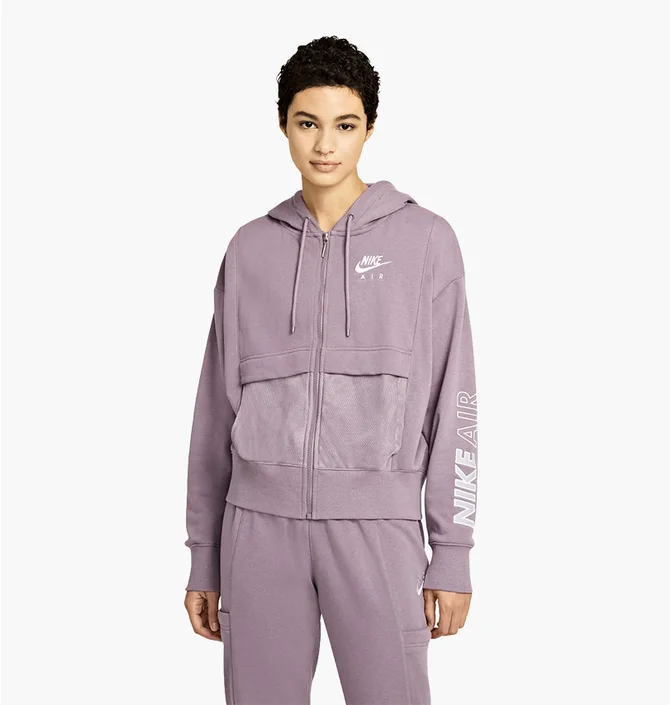 Толстовка женская Nike Wmns Nsw Air Full-Zip Pink CZ8618-531