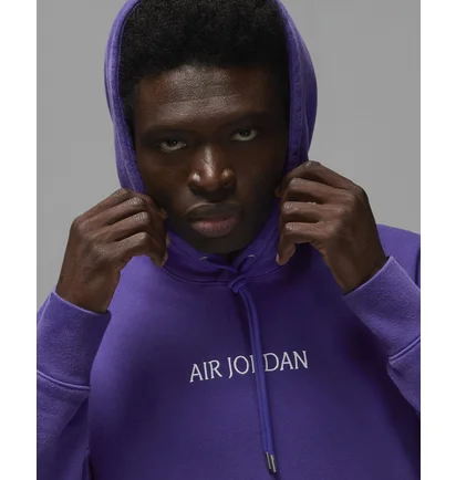 Худи мужское Air Jordan Wordmark Fleece Hoodie Violet DV6463-514