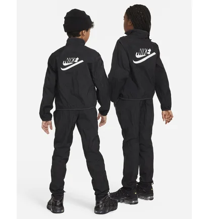 Спортивный костюм детский Nike K Nsw Tracksuit Wvn Qz Hbr Black FD3058-010