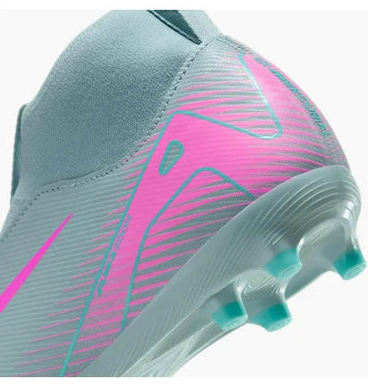 Бутсы детские Nike Zoom Superfly 10 Academy Turquoise FQ8304-301