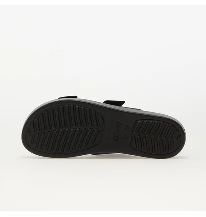 Тапочки жіночі CROCS Brooklyn Buckle Low Wedge Black 207431-001