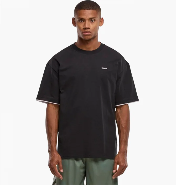 Футболка чоловіча Karl Kani Small Signature Black PD00013952