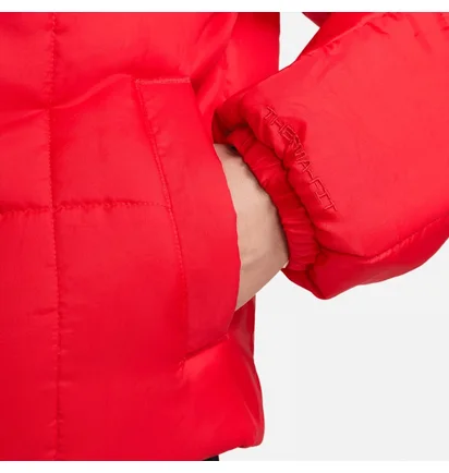 Пуховик женский Nike Sportswear Essential Therma Fit Classic Puffer University Red FB7672-677