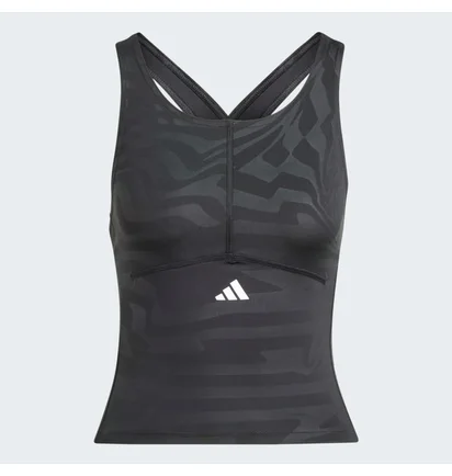 Топ жіночий Adidas Techfit Printed Crop Training Tank Top Black IN6876