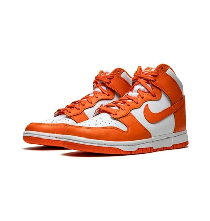 Кроссовки женские Nike Dunk High Wmns White/Orange DD1869-100