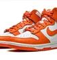 Кроссовки женские Nike Dunk High Wmns White/Orange DD1869-100