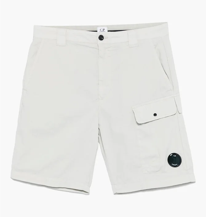 Шорты мужские C.P. Company 50 Fili Stretch Cargo Grey 18CMBE111A-006439G