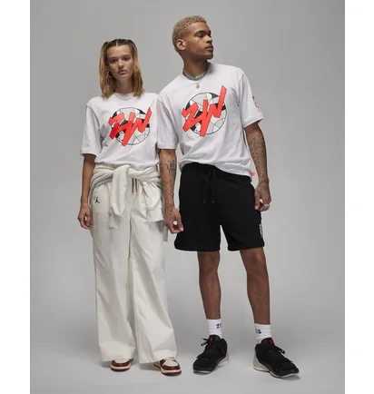 Футболка унисекс Air Jordan Zion T-Shirt White FD2394-051