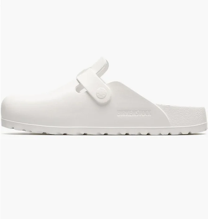 Тапочки жіночі BIRKENSTOCK Boston Eva White 127133