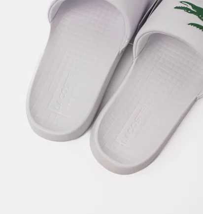 Тапочки мужские Lacoste Serve Slide Logo White 749CMA0021082