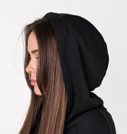Толстовка жіноча Nike W Nsw Club Flc Fz Black Dq5471-010