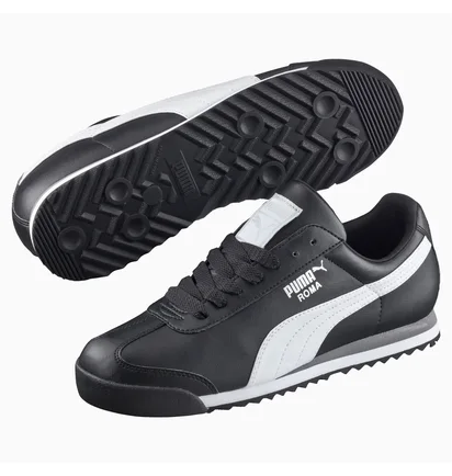 Кроссовки женские Puma Roma Basic Black/White 353572-11