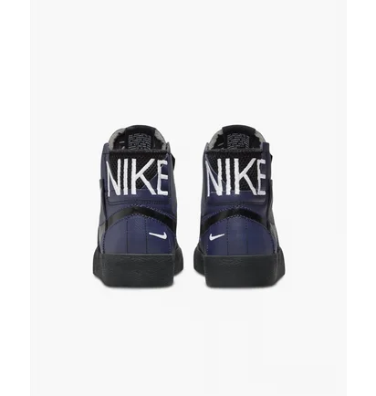 Кросівки унісекс Nike Sb Zoom Blazer Mid Premium Skate Shoes Blue/Black FD5113-400