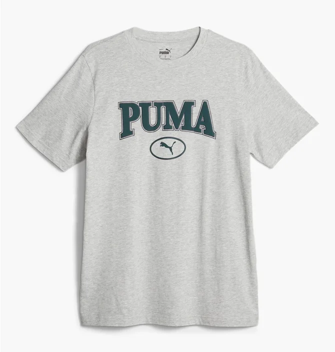 Футболка чоловіча Puma Squad Grey 676013-04