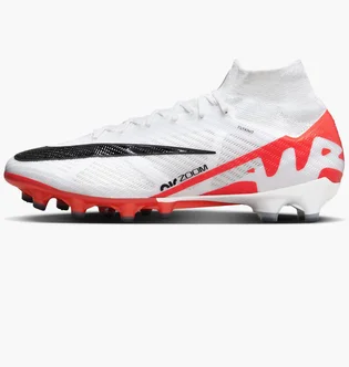 Бутси унісекс Nike Mercurial Superfly 9 Elite Artificial-Grass Soccer Cleats White/Orange DJ5165-600