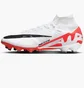 Бутси унісекс Nike Mercurial Superfly 9 Elite Artificial-Grass Soccer Cleats White/Orange DJ5165-600