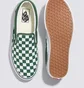 Кеды унисекс Vans Checkerboard Classic Slip-On Shoe White/Green VN0A7Q5D6QU
