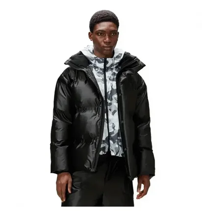 Пуховик унісекс Rains Bator Puffer Jacket W3T3 Black 15240-01