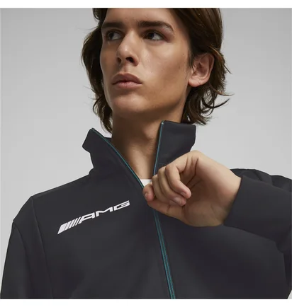 Олимпийка мужская Puma Mercedes-Amg Petronas Motorsport Formula One Mt7 Track Jacket Black 534902-01