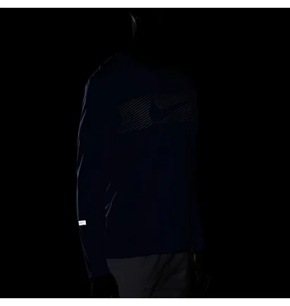 Лонгслів чоловічий Nike Running Miler Flash Blue FB8552-450
