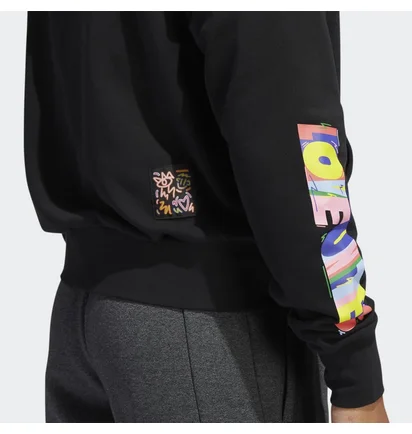 Худи унисекс Adidas Pride Hoodie (Gender Neutral) Black Hc4451