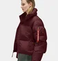 Пуховик мужской Alpha Industries Sierra Short Puffer Bordo WJS55504C1-621