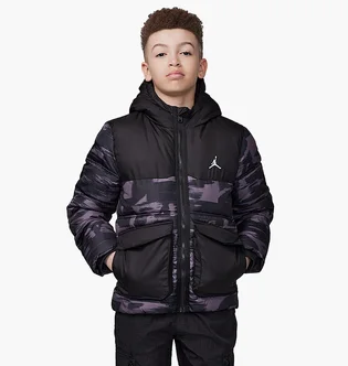Куртка дитяча Air Jordan Faux Down Jacket Camo/Black 95D133-GAE