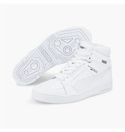 Кроссовки мужские Puma Slipstream Mid White 384348-01