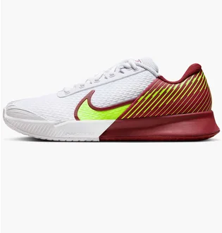 Кроссовки унисекс Nike Nikecourt Air Zoom Vapor Pro 2 Hard Court Tennis Shoes White/Bordo DR6191-104
