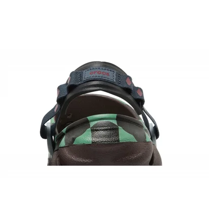 Сандали мужские CROCS Demon Slayer X Echo Clog Brown/Green 209317-2ZH