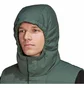 Жилетка чоловіча Adidas Helionic Hooded Down Gilet Green HG6274