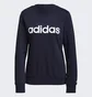 Свитшот женский Adidas Essentials Logo Sweatshirt Black H10141