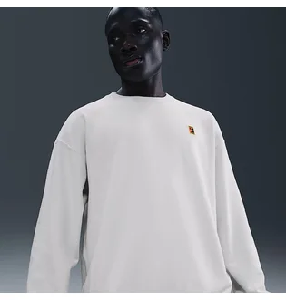 Свитшот мужской Nike Court MenS French Terry Crewneck Top White IQ6556-030