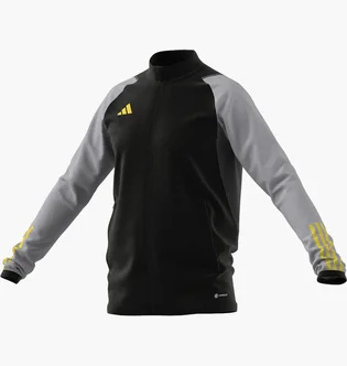 Олімпійка чоловіча Adidas Jacket Tiro23 C Tr Jkt Black/Grey HU1306