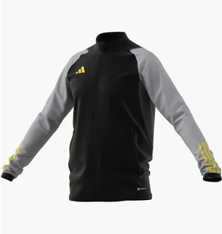 Олимпийка мужская Adidas Jacket Tiro23 C Tr Jkt Black/Grey HU1306