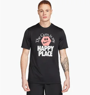 Футболка мужская Nike Dri-Fit Happy Place Tee Black FD0140-010
