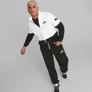 Спортивный костюм мужской Puma Power White/Black 673310-01