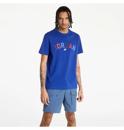 Футболка мужская Air Jordan Sport Dna Wordmark Blue DH8978-455