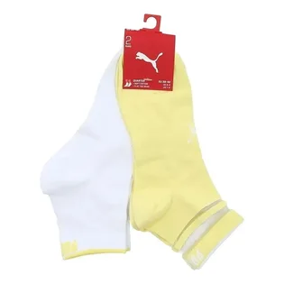 Шкарпетки жіночі Puma Structure White/Yellow (2 пари) 103002001-013