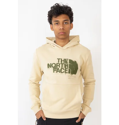 Худи мужское The North Face Graphic Hoodie Beige NF0A87ET3X4
