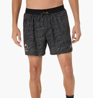 Шорти чоловічі Asics Fujitrail All Over Print 5In Black 2011D392-001