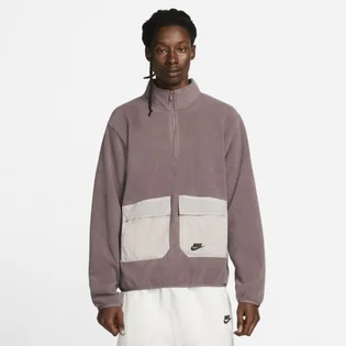 Кофта мужская Nike Sportswear Spu Polar Fleece 1/2-Zip Top Bordo FD1181-291