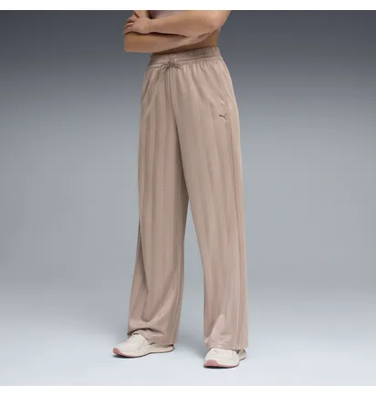 Штани жіночі Puma League Wide Leg Beige 528488-88