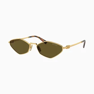 Сонцезахисні окуляри жіночі MIU MIU Brown/Gold 56ZS-5AK09Z-56